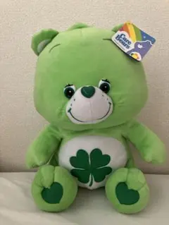 【当時物】平成レトロ　ケアベア　緑 BIGぬいぐるみ