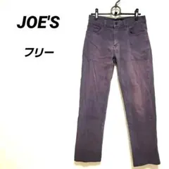 パープル チノパン【フリー】パンツ シンプル 無地 レディース 人気 古着