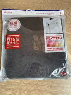 ユニクロ　極暖　HEATTECH　エクストラウォーム クルーネックT　九分袖