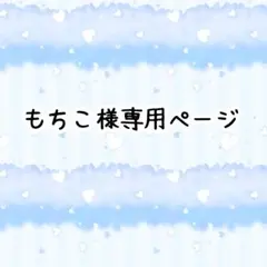 もちこ様専用ページ