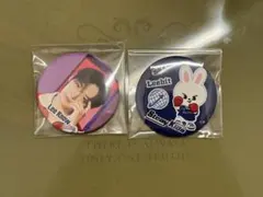 スキズ リノ リービット 缶バッジ 2個 セット