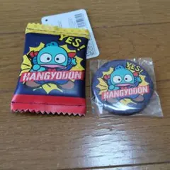 【未使用】 ハンギョドン ポーチ 缶バッジ サンリオ