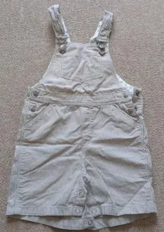 限定値下げ！PETIT BATEAU ストライプ　オーバーオール 18m