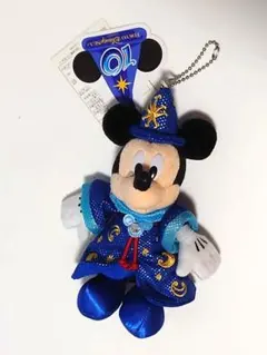 TDS東京ディズニーシー10周年ビマジミッキーぬいぐるみバッジぬいば158