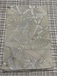 銀糸刺繍 夏名古屋帯
