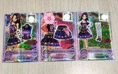 アイカツ】シークレットデビルコーデ 3枚セット - メルカリ