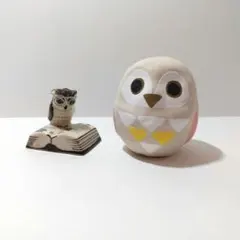 ふくろう 小さな置物(2種類)のサムネイル