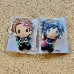 鬼滅の刃 竈門炭治郎 冨岡義勇　ゆらふわみにみにぬいぐるみ