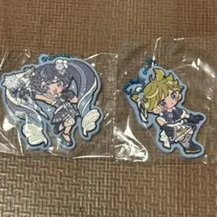 雪ミク　ラバーキーチェーン