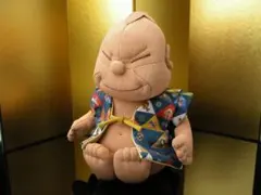 大阪　ビリケンさん　福の神　マスコット （青）　⭐️【日本製】【新品】⭐️のサムネイル
