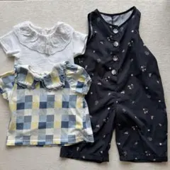 しまむら akure ayuさんコラボサロペットTシャツ2枚セットのサムネイル