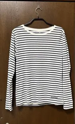 mont-bell WIC.ボーダー ロングスリーブT Women's女性用 L
