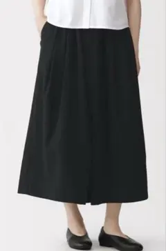 無印良品　涼感　スカートパンツ