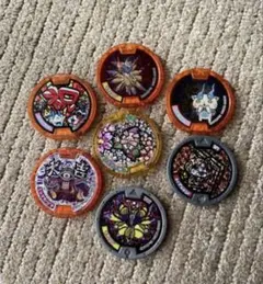 妖怪ウォッチ 妖怪メダル 7枚セット