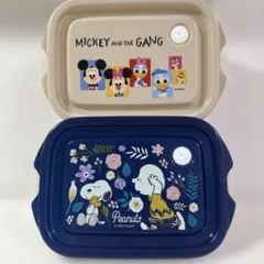 スヌーピー　ミッキー　フードコンテナのサムネイル