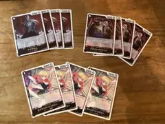 ワンピースカード ホグバック アブサロム シンドリー 各4枚 黄黒モリア パーツ