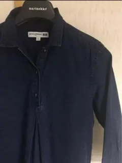 【Ines de la Fressange】インディゴプルオーバーチュニック・M