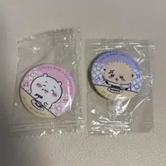 ちいかわ×くら寿司　缶バッジ2個セット　ラッコ
