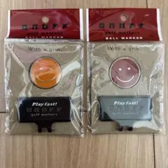 ONOFF ゴルフ ボールマーカー 2個セット
