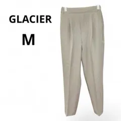 GLACIER グラシア テーパードパンツ センタープレス ベージュ M