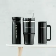 新品未使用 スターバックス 海外限定 タンブラー シンプル ブラック