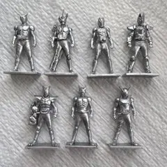 仮面ライダー ゼッツ フィギュア付きチョコスナック 7種類　7個セット