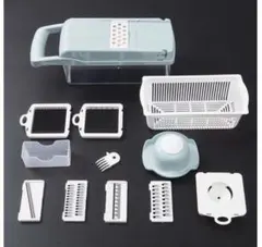 1台8役 多機能スライサー ベジタブルチョッパー 日本語取扱説明書付き