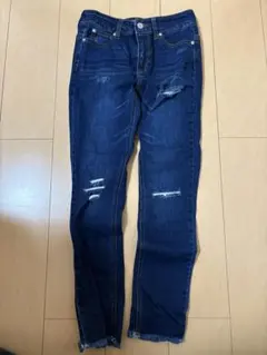 CECIIL McBEE スキニーデニム ダークブルー