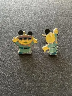 リトルグリーンメン ピンズ 2個セット ディズニー