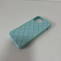 ボッテガ　iPhone13promaxケース　水色