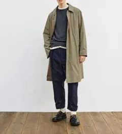 ウール ステンカラーコート