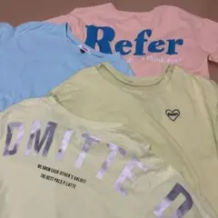 ピンクラテ多め　tシャツ　セット