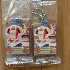 アイカツ！ だれでもアイドル活動アクリルチャーム３　2点
