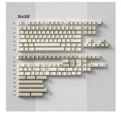 【美品】KBDfans PBTfans Pastel gray キーキャップ