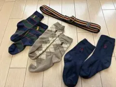 ソックス3点　【ラルフローレン】