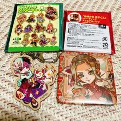 地縛少年花子くん　トレーディング　ウッドキーホルダー　土籠 ヤコ 缶バッジ