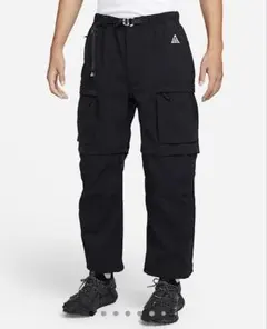 新品 NIKE ACG 2way カーゴパンツ 黒 L Smith Summit
