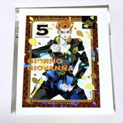 ジョジョの奇妙な冒険 JOJOWORLD限定 クリアステッカー B ジョルノA