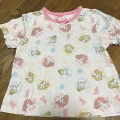 プリンセス　半袖　パジャマ　上のみ　110cm