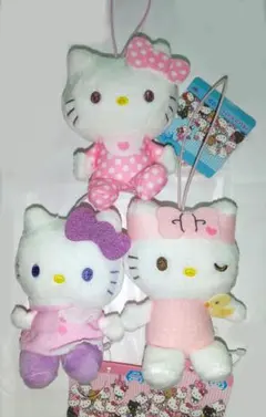 サンリオ ハローキティ My ハローキティマスコット 3個セット　タイトー限定