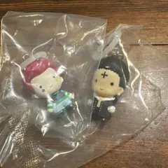 ハンターハンター　めじるしアクセサリー　クロロ　ヒソカ　2点　ガチャ