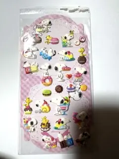 スヌーピー　ぷっくりシール
