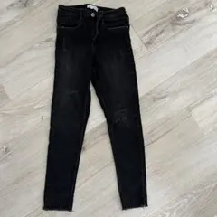 ZARA ダメージスキニーデニム