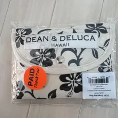 DEAN & DELUCA エコバッグ ホワイト/ブラック