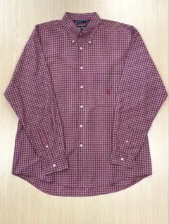 90年代　Nautica シャツ　胸刺繍のサムネイル