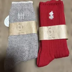 sm2✖️ムーミン▪️靴下2足セット▪️ミイ　ニョロニョロのサムネイル