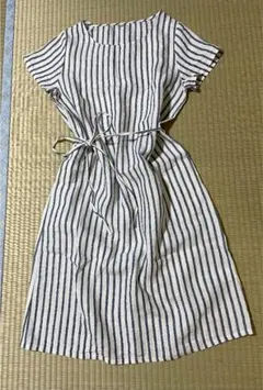 麻100% ワンピース【新品】