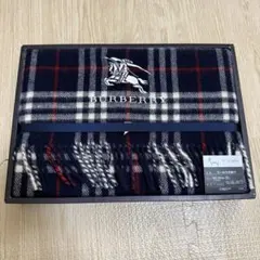【新品未使用】BURBERRY LONDON ウールひざ掛け　ノバチェック箱なし