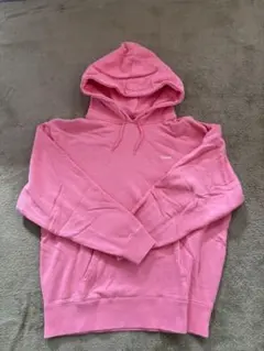 X-girl ピンク フード付き パーカー