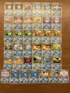 ダ*ス様 ポケモンカード　ポケカ　旧裏　水タイプ　まとめ売り